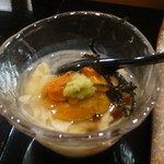 神田 すし昌 - いくら＋湯葉＋うに