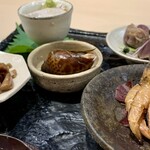 魚と炭と 濵さき - 前菜盛合せ