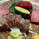 魚と炭と 濵さき - 100kg超えてるマグロは美味いです