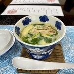 魚重楼 - 蛤茶碗蒸し