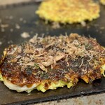 Okonomiyaki Hayashi - 「一面ブタ玉」(⊙ꇴ⊙)!!! うまそうやんけ