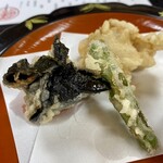 魚重楼 - 蛤磯辺揚げ