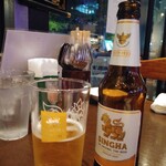 SIAM　BBQ - タイのビール　SINGHA