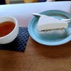 カフェ 崖の上 - 料理写真:レアチーズケーキ