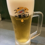 横浜中華街 揚州麺房 - 生ビール