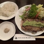 レストラン バイキング - ロース肉厚切り　塩わさび