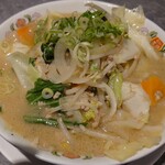 餃子の王将 四日市インター店 - 野菜たっぷり生姜タンメン
