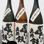日本料理 TOBIUME - 広島の『宝剣』が数件の酒屋さんにしか卸さないという、これも超レア。しかも写真はラベルが似ているが別の3種類。