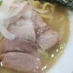 ラーメン サンガ - サンガ式醤油豚骨のチャーシュー