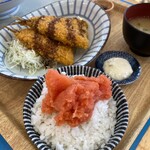 海鮮丼・天ぷら 博多喜水丸 - 明太子盛り放題