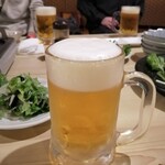 エビス - エビス生ビールで乾杯~ぷはぁ！(>▽<)／〘[]