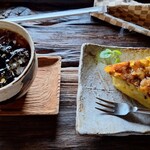 茶くら - 石畳ケーキ、アイス珈琲