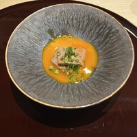 鮨 富海 - まぐろのすき焼き