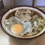 そばの神田東一屋 - ルンチもそば神♡ 
      肉そば＋生玉子！