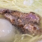 塩そば専門店 桑ばら - マグロの頬肉丼と塩かけそば定食