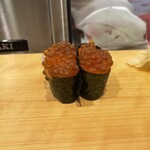 寿司 魚がし日本一 - イクラ