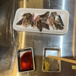 魚屋 Fish.K - さて　やって参りました！　秋刀魚の炙り！！