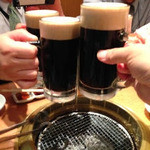 焼肉問屋 牛蔵 - 黒毛和牛にはやっぱり黒生が好き