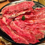 焼肉問屋 牛蔵 - ブリスケ：ちょぴり炙るだけでいいそうです