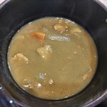 ゆで太郎 もつ次郎 - カレールウ 今日は肉少なめ