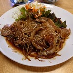 味処 つくし - 豚の生姜焼き