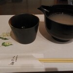 Sobadokoro Kunisaku - 蕎麦湯