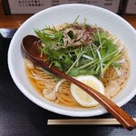 麺処 さくら庵 - 牛かす麺