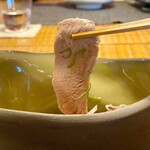 NOMI RESTAURANT - 鹿肉のしゃぶしゃぶ