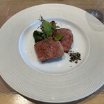 Restaurant COZY - 埼玉県産黒毛和牛「武州和牛」サーロインの炭火焼き