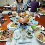 民宿モリ - 夕食