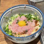 釜たけうどん めっせ熊 - ネギトロ丼 380円