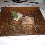 ル ポアン ドゥ ヴュ - 国産黒毛和牛のスネ肉・アキレス腱のテリーヌ