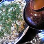 お食事処たかせ - 大葉ピラフ 味噌汁も付いてます。