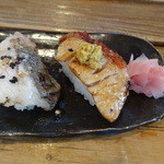 鮨 笹元 - 炙り寿司