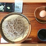 挽きぐるみ蕎麦屋 慎 - 料理写真:ざる蕎麦 ¥800