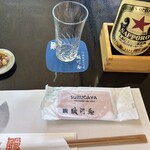 駿河屋 - 初手　瓶ビール