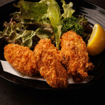 Fried oysters from Hiroshima Prefecture