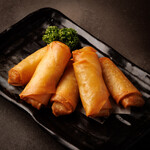 Mini spring rolls with 7 kinds of fillings