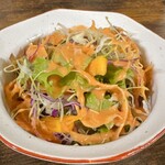 お食事処 だんらん日和 - 本日のランチ(\1,980) 自家製ドレッシングのサラダ