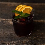 Tempranillo grape red sangria