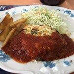 千葉工業大学　学食 - ハンバーグアップ