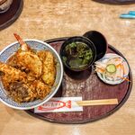 Tempura Aduma - ミニ天丼 800円