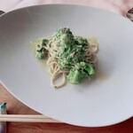 リストランテ ピノキオ - 岡部町井上さんのブロッコリーパスタ