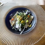 RISTORANTE PINOKIO - 秩父岩魚の自家製スモークサラダ添え