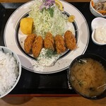 Wayou Resutoran Chiroru - カキフライ定食