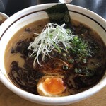タムラ食堂 - 黒マー油醤油らぁめん