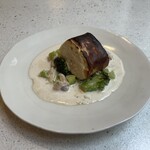 NALA - 月日貝のムースの薪焼き