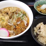 自然薯の館 - きのこ三昧うどん