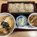 花村 - 志の田そばと半親子丼