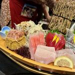 網元料理 徳造丸 - 大漁船盛り刺身膳　2640円